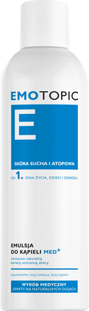 Emotopic, emulsja do kąpieli, do codziennego stosowania, 400 ml
