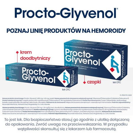 Procto-Glyvenol Complex 30 mg, 30 tabletek