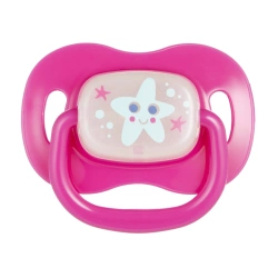 Canpol babies smoczek uspokajający silikon 0-6m okrągły LOVE&SEA