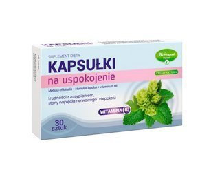 TYLKO NATURA Kapsułki na uspokojenie, 30 kapsułek