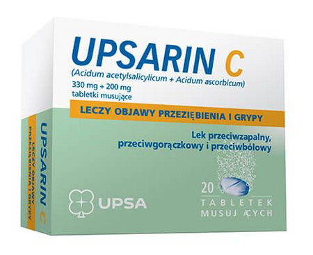 Upsarin C, 20 tabletek musujących