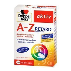 Doppelherz aktiv A-Z RETARD 40 tabletek