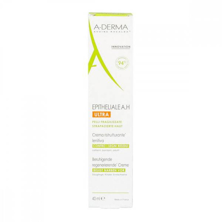 A-derma Epitheliale A.H Ultra krem kojąco- regenerujące, 40 mlData ważności 2026.04