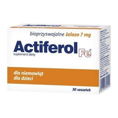 Actiferol Fe 7mg prosz.do rozp.sasz.*30