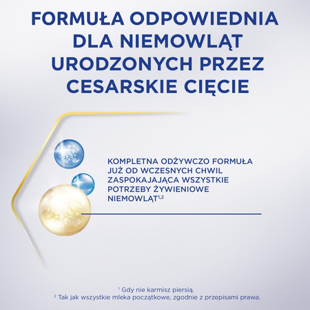 Bebilon PROfutura CESARBIOTIK 1, mleko początkowe od urodzenia, 800 g