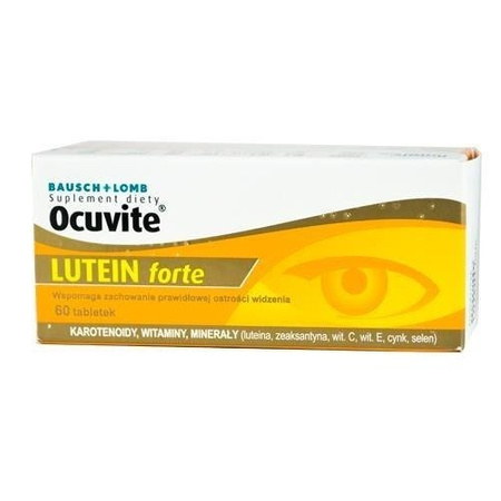 Ocuvite Lutein Forte, 60 tabletek