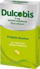 Dulcobis 5 mg x 40 tabl.