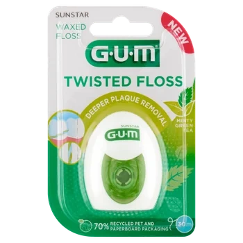 Gum Twisted Floss nić dentystyczna, 30 m