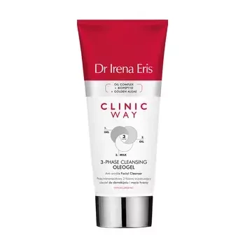 ERIS CLINIC WAY oleożel płyn do demakijażu i mycia twarzy, 175 ml