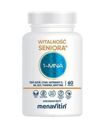MenaVitin Witalność Seniora 60 kapsułek
