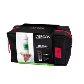 VICHY DERCOS Zestaw Anti Dandruff DS Szampon przeciwłupieżowy 390ml + żel pod prysznic 200ml