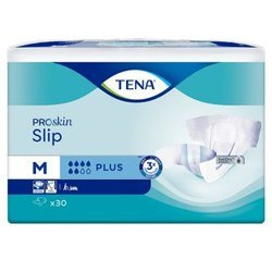 TENA Slip ProSkin Plus, pieluckomajtki medium, 30 sztuk