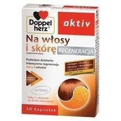 Doppelherz aktiv Na włosy i skórę kaps.x30szt