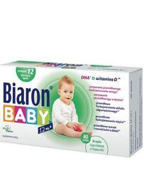 Biaron Baby 12 m+ krople wyciskane z kapsułki, 30 kapsułek