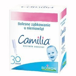 BOIRON Camilia roztwór do ustny 30 ampułek po 1 ml 