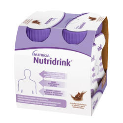 Nutridrink o smaku czekoladowym 4x125 ml 