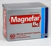 Magnefar B6 x 60 tabl.