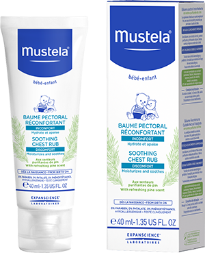 MUSTELA BEBE ENFANT Kojący Balsam do nacierania klatki piersiowej 