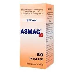 Asmag B, 50 tabletek
