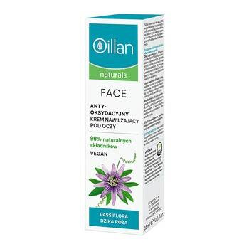 OILLAN Naturals Face, Antyoksydacyjny krem nawilżajacy pod oczy 15ml