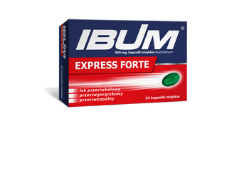 Ibum Express Forte 400 mg, 24 kapsułek miękkich