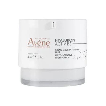 AVENE Hyaluron Activ B3 Multiintensywny krem na noc, 40ml