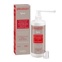 Hairgen, spray do stosowania w łysieniu rozlanym lub androgenowym, 125 ml