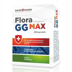 Flora GG MAX, 20 kapsułek