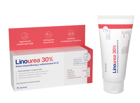 LINOUREA 30% Kr.mocznikowy z Wit A+E 50g