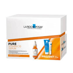 La Roche Posay ZESTAW PURE VIT C10 XMAS 2022 serum 30ml + prezent