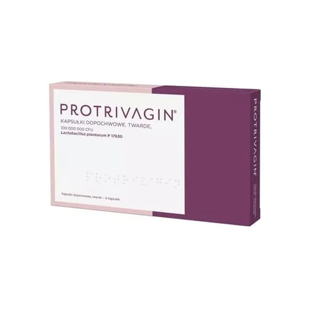 Protrivagin, 6 kapsułek dopochwowych 