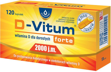 D-Vitum forte 2000 j.m. x 120kaps.
