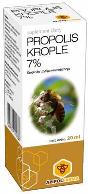Propolis krople 7% krople doustne, 20 ml