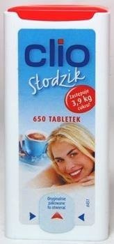 Clio słodzik, 650 tabletek
