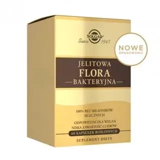 SOLGAR Jelitowa Flora Bakteryjna 60 kapsułek