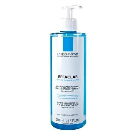 LA ROCHE-POSAY EFFACLAR Żel oczyszczający skóra tłusta i wrażliwa 400ml