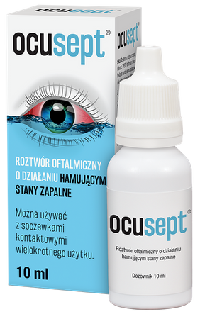 Ocusept krople do oczu roztwór 10ml