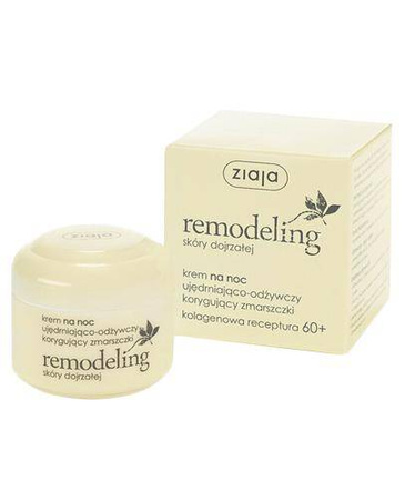 Ziaja Remodeling 60+  krem na noc ujędrniająco-odżywczy, 50ml