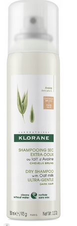 KLORANE OWIES Szampon suchy włosy ciemne 150ml