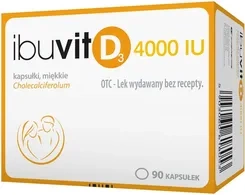 Ibuvit D3 4000 IU, 90 kapsułki miękkie