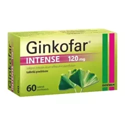 Ginkofar Intense tabletki powlekane 120mg, 60 sztuk