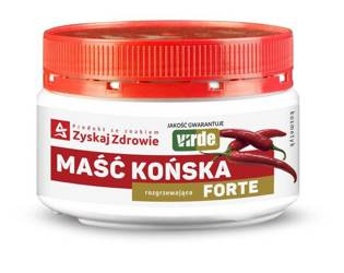 Maść końska rozgrzewająca FORTE 350g, Zyskaj Zdrowie