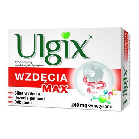 Ulgix Wzdęcia Max  30 kapsułek