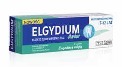 ELGYDIUM JUNIOR Pasta do zębów Łagodna mięta, 50ml