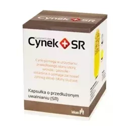 Cynek+SR, 50 kapsułeki twarde