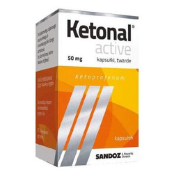 Ketonal Active 50mg 20 kapsułek