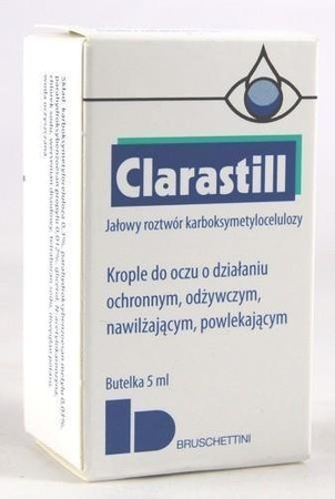 Clarastill krople do oczu roztwór 5ml data ważn.2026.02.28