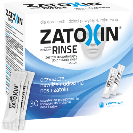 Zatoxin Rinse zestaw uzupełniający, 30 saszetek