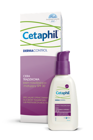 CETAPHIL DERMACONTROL krem nawilżająco-matujący 118ml