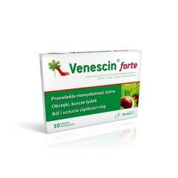 Venescin forte 30 tabletek